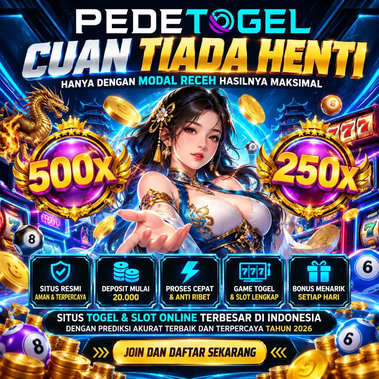 PEDETOGEL: Situs Slot Jackpot Slot88 Dengan Banyak Pilihan Permainan Gacor