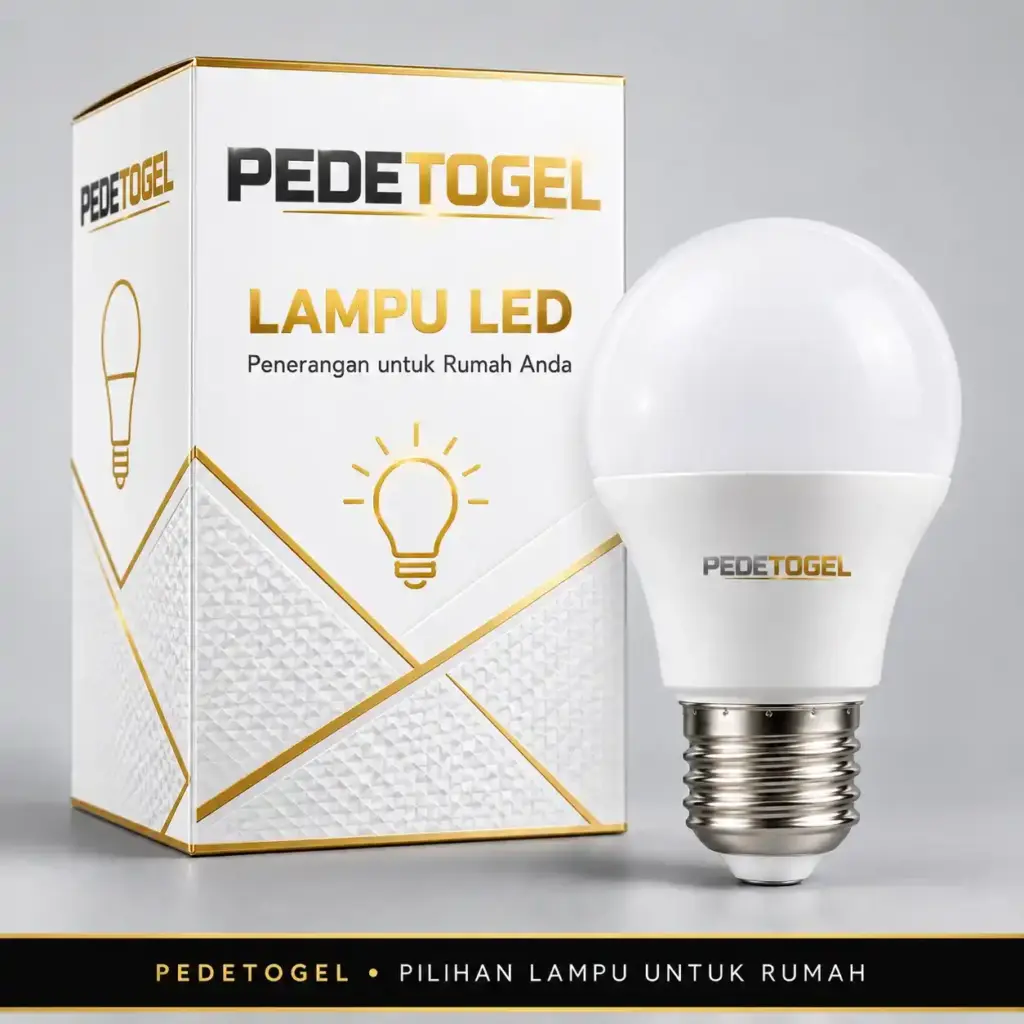 Lampu LED PEDETOGEL hemat energy